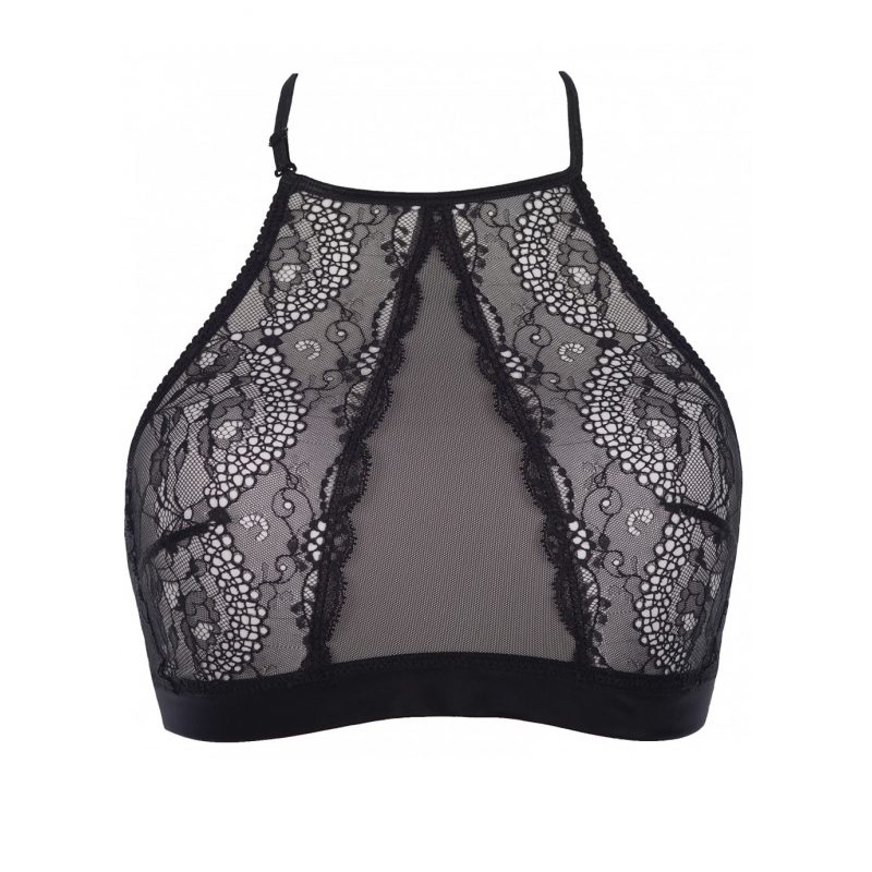Fondant au chocolat Soutien-gorge V-7690 Noir
