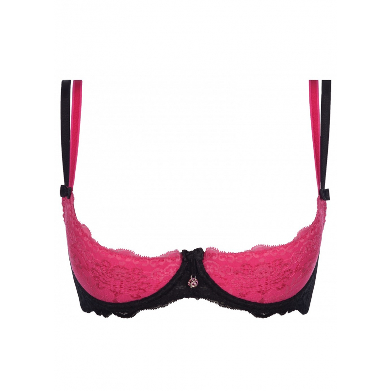 Raspberry Pudding Demi Soutien-gorge V-7741 Rose