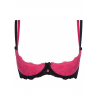 Raspberry Pudding Demi Soutien-gorge V-7741 Rose