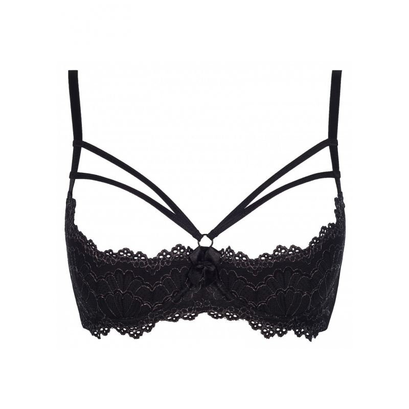 Ginger Cookie Demi Soutien-gorge V-7771 Noir
