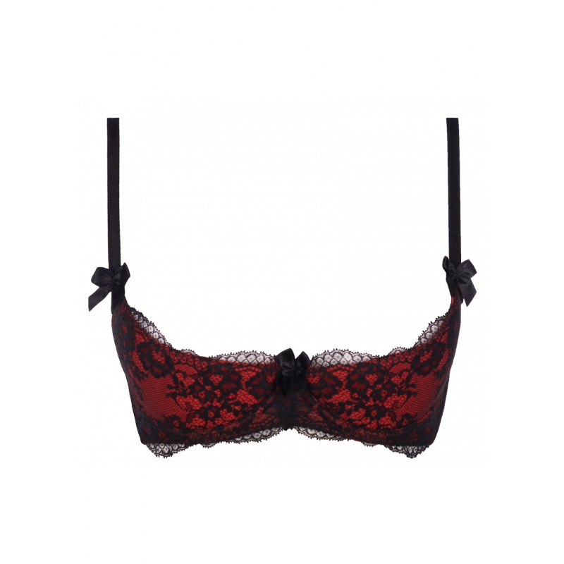 Cherry Pie Demi Soutien-gorge V-7801 Rouge