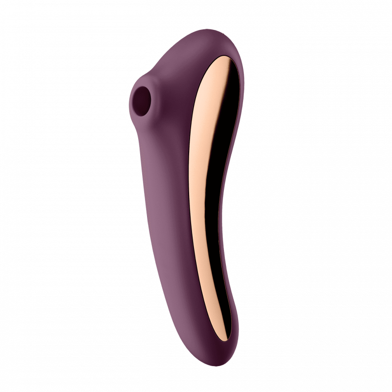 Stimulateur et Vibromasseur Satisfyer Dual Kiss Mauve Violet