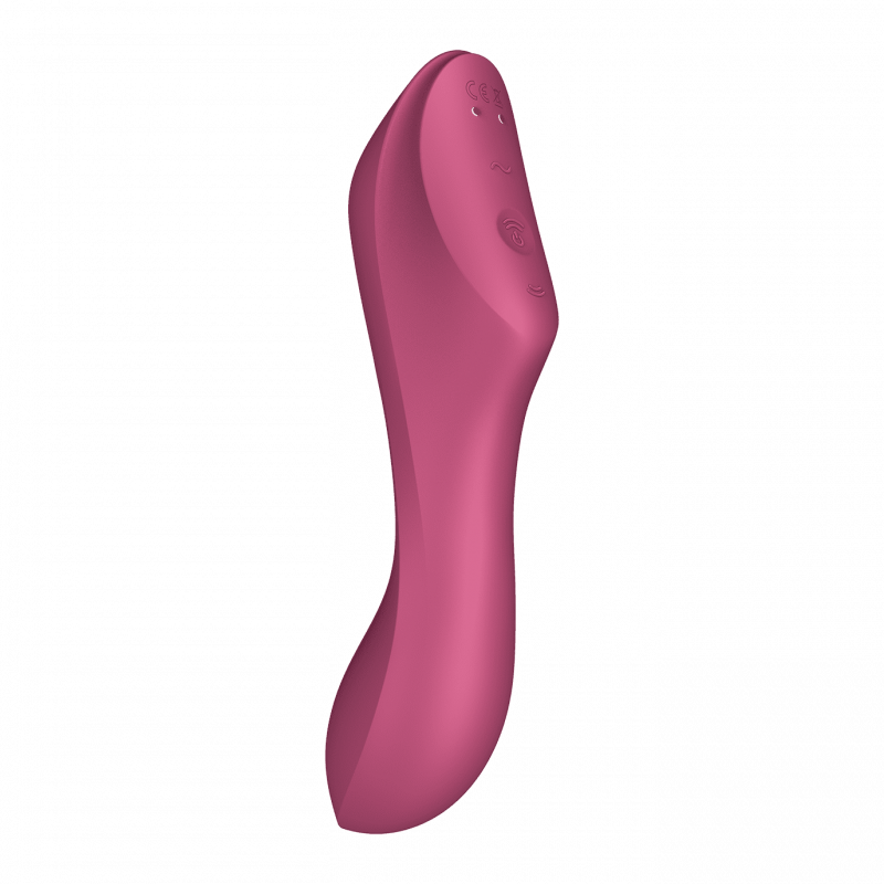 Stimulateur et Vibromasseur Satisfyer Curvy Trinity 3 Rouge