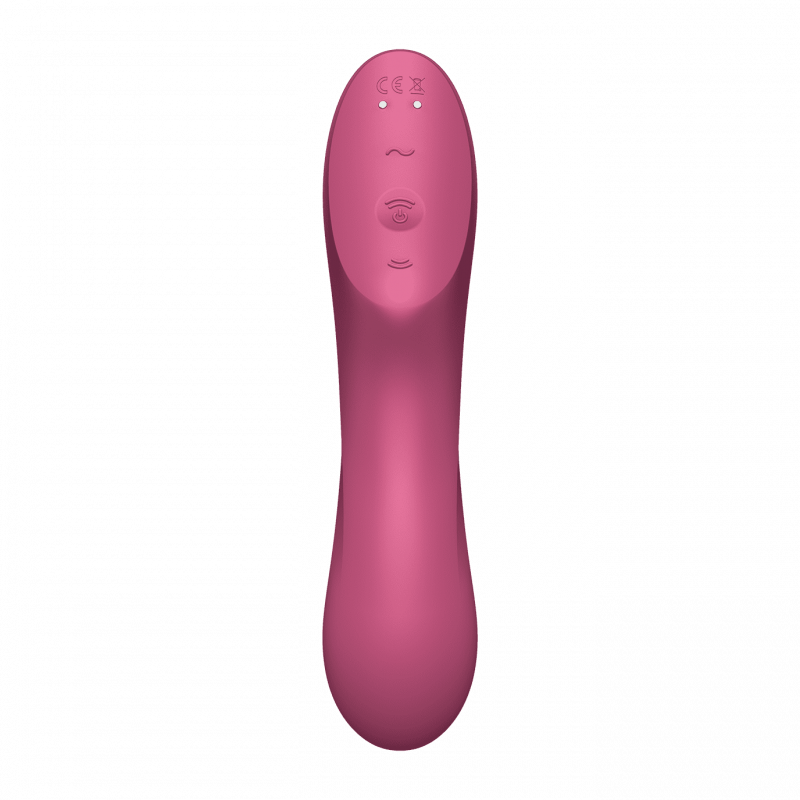 Stimulateur et Vibromasseur Satisfyer Curvy Trinity 3 Rouge