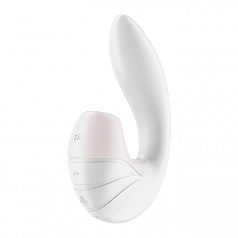Stimulateur clitoridien et Vibromasseur point G Satisfyer Supernova Blanc