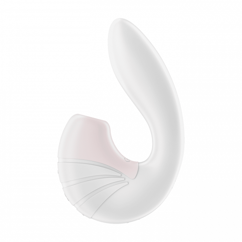 Stimulateur clitoridien et Vibromasseur point G Satisfyer Supernova Blanc