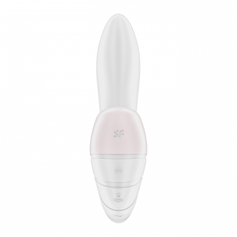 Stimulateur clitoridien et Vibromasseur point G Satisfyer Supernova Blanc