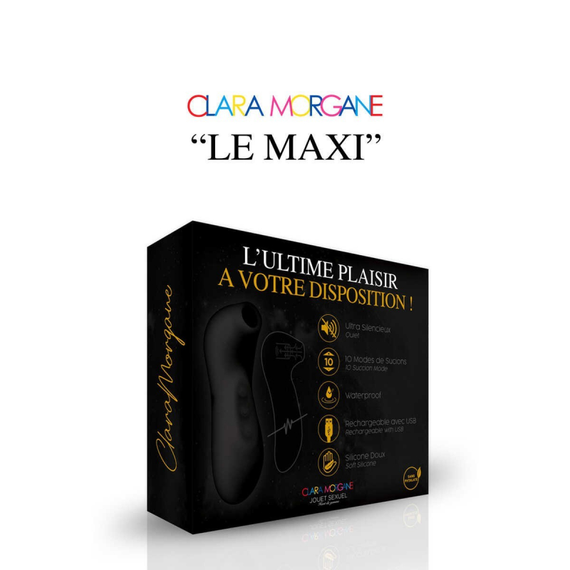Le Maxi stimulateur clitoridien Noir