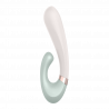 Stimulateur clitoridien et Vibromasseur point G Satisfyer Heat Wave Connect App Vert clair Vert-clair