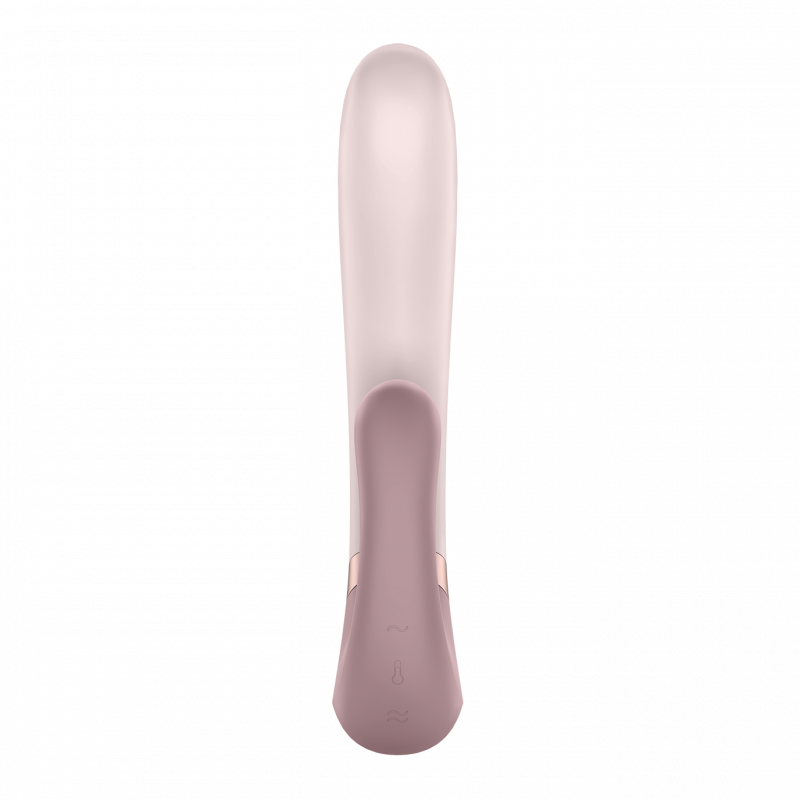 Stimulateur clitoridien et Vibromasseur point G Satisfyer Heat Wave Connect App Mauve