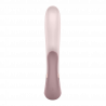 Stimulateur clitoridien et Vibromasseur point G Satisfyer Heat Wave Connect App Mauve