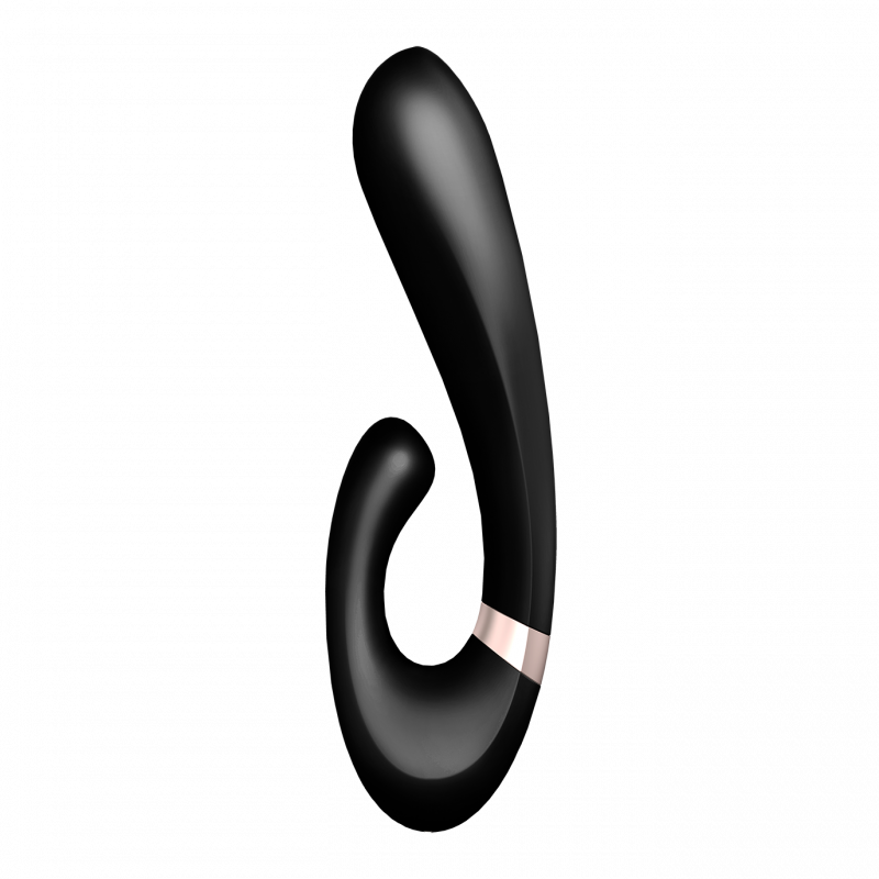 Stimulateur clitoridien et Vibromasseur point G Satisfyer Heat Wave Connect App Noir