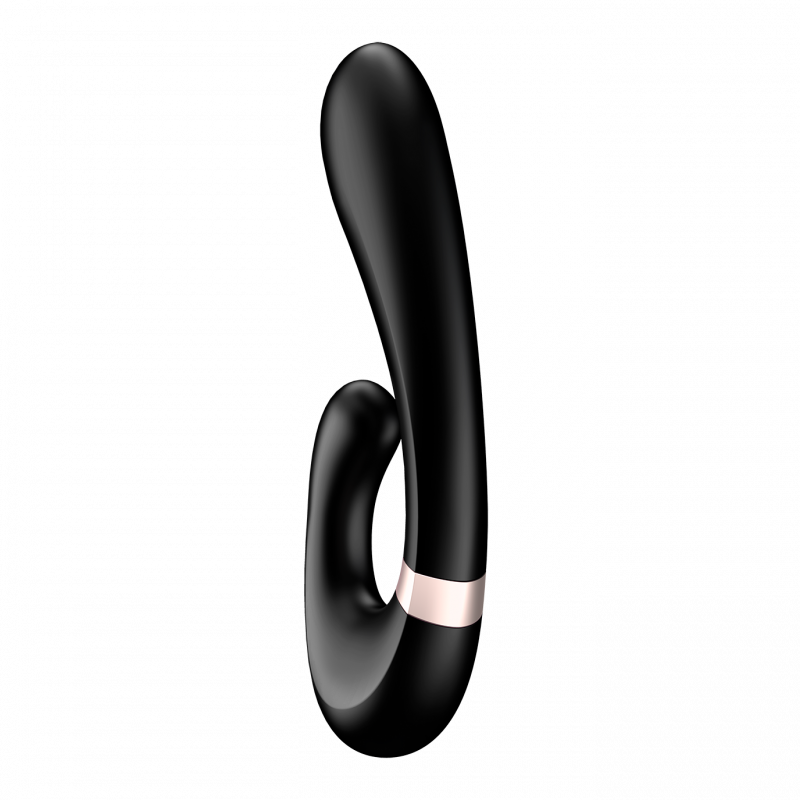 Stimulateur clitoridien et Vibromasseur point G Satisfyer Heat Wave Connect App Noir
