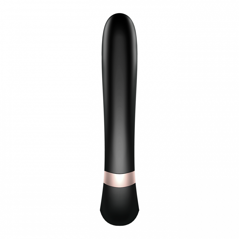 Stimulateur clitoridien et Vibromasseur point G Satisfyer Heat Wave Connect App Noir