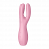 Stimulateur clitoridien et Vibromasseur point G Satisfyer Threesome 3 Rose