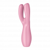 Stimulateur clitoridien et Vibromasseur point G Satisfyer Threesome 3 Rose