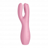 Stimulateur clitoridien et Vibromasseur point G Satisfyer Threesome 3 Rose