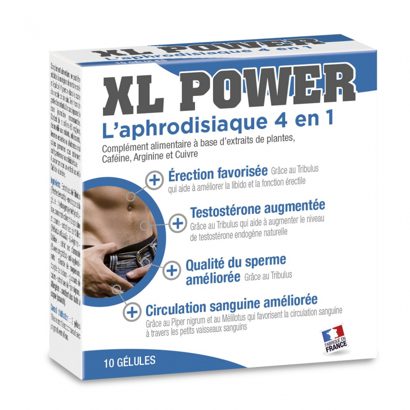 XL Power Homme 10 gélules Parfum Nature