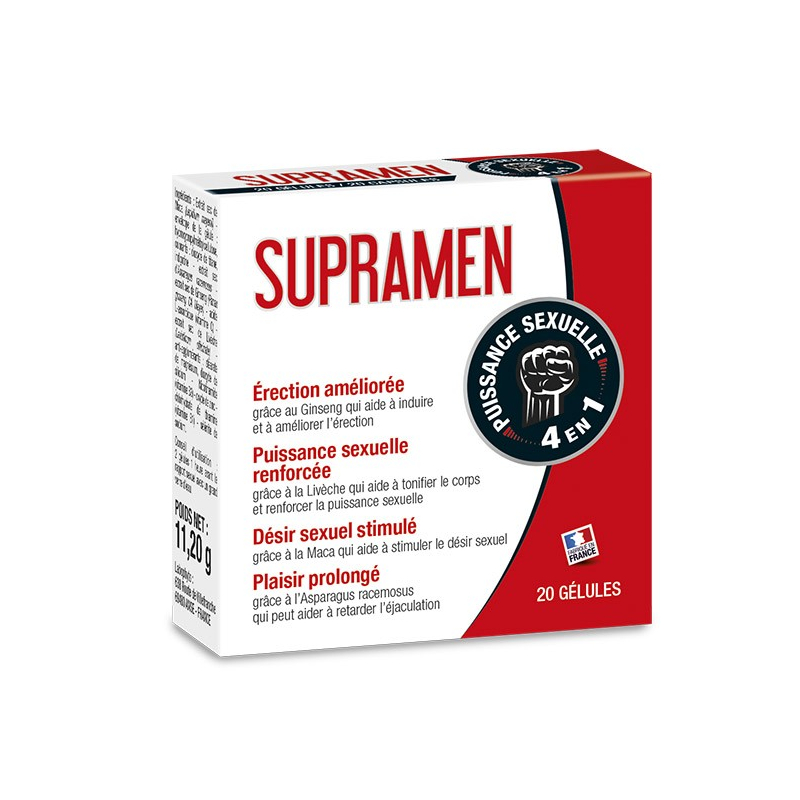 Supramen Homme 20 gélules Parfum Nature