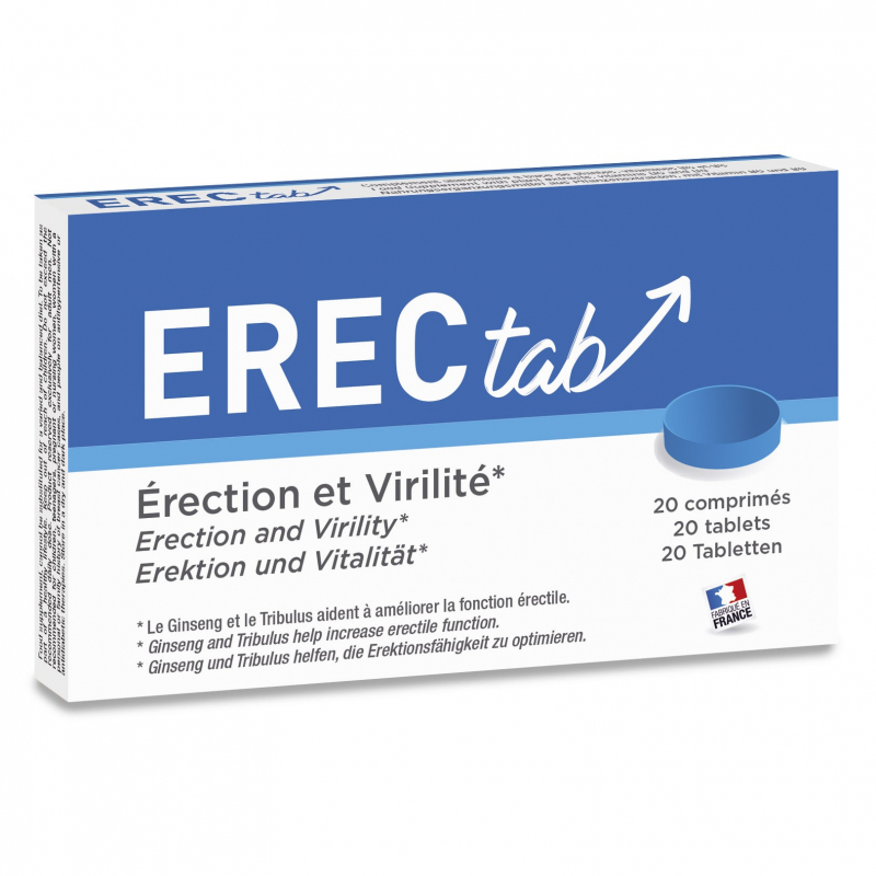 ErecTab Homme 20 comprimés Parfum Nature