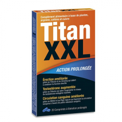 Titan XXL Homme 20 gélules Bleu