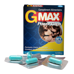 Gmax Power Caps Homme 5 gélules Parfum Nature