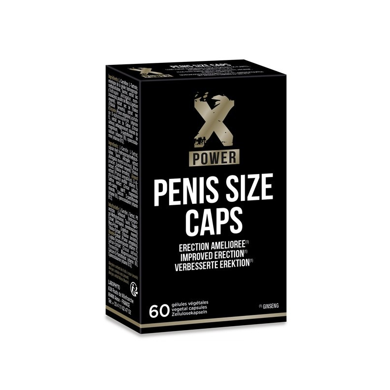 Penis size caps 60 gélules Parfum Nature