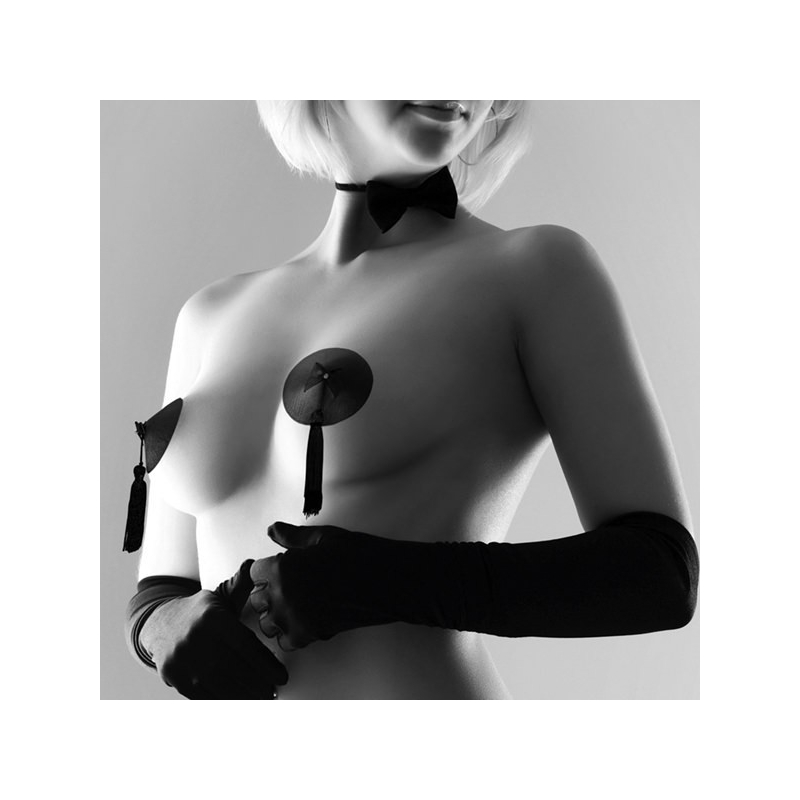 Cache-tétons Burlesque Noir