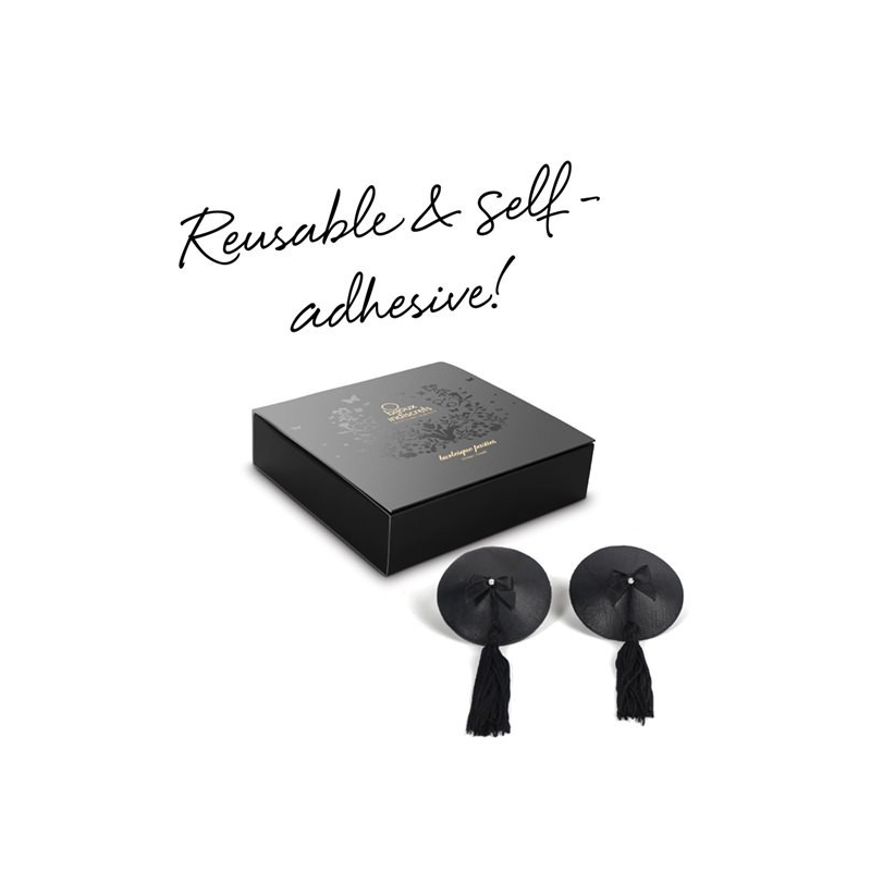 Cache-tétons Burlesque Noir