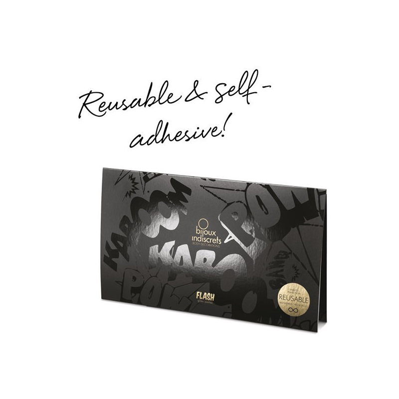 Flash Cache-tétons Coeur Or