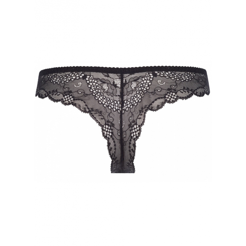 Fondant au chocolat String V-7695 Noir