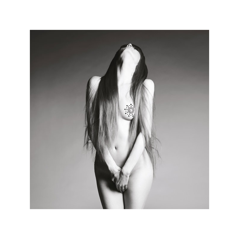 Mimi Bijoux de seins Strass Noir