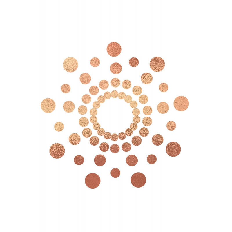 Mimi Kit bijoux de seins effet tatouage Argent