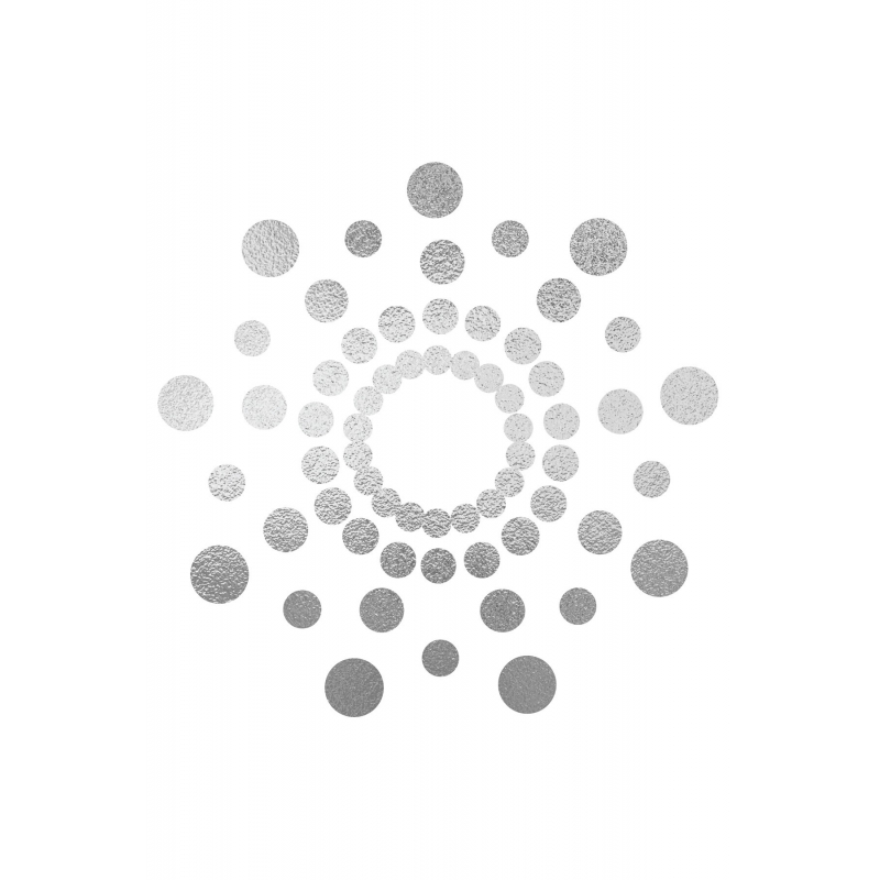 Mimi Kit bijoux de seins effet tatouage Argent