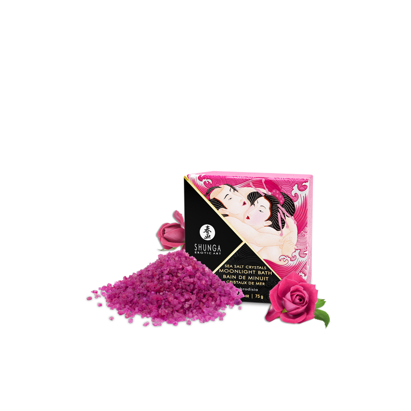Sels Bain de Minuit Aphrodisia Roses Parfum Amande