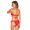 Maillot de bain 2 pcs Coralya Rouge