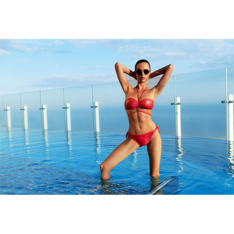 Maillot de bain 2 pcs Coralya Rouge
