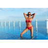 Maillot de bain 2 pcs Coralya Rouge