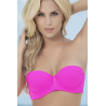 Haut de maillot de bain bandeau Style 6847 Rose