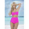 Haut de maillot de bain bandeau Style 6847 Rose
