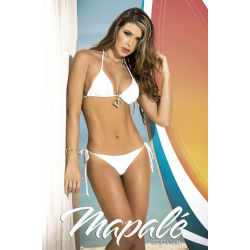 Maillot de bain 2 pcs Style 6728 Blanc