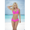 Haut de maillot de bain push-up Style 6902 Rose