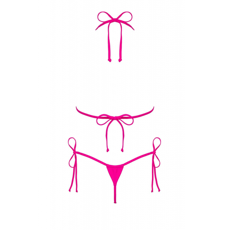 Maillot de bain mini 2 pcs Bella Vista Rose