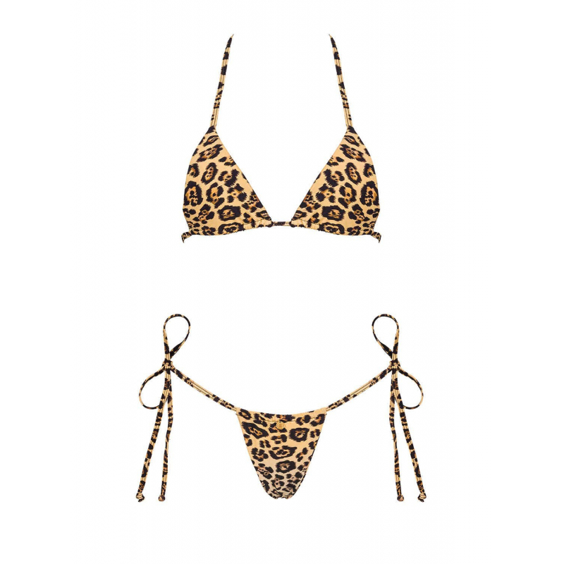 Maillot de bain mini 2 pcs Bella Vista Léopard