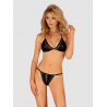 Maillot de bain 2 pcs Punta Negra Noir