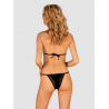 Maillot de bain 2 pcs Punta Negra Noir