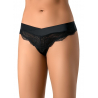 Nadia String V-7565 Noir