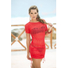 Robe de plage Style 7723 Rouge