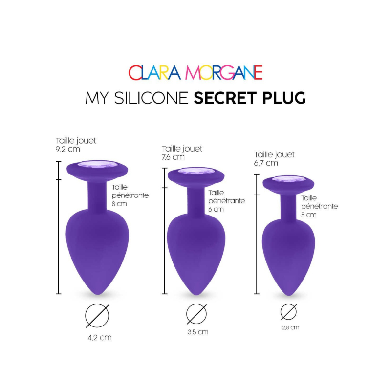 My Silicone Secret Plug Purple Violet