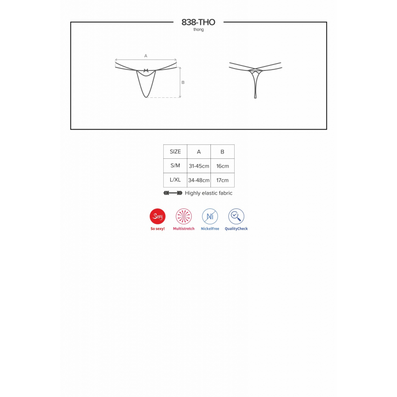 838-THO-3 String Rouge